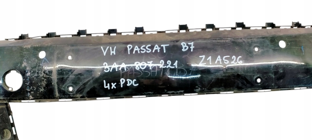 фото №9, 3aa807221 vw passat b7 2010-2014 бампер передний 4 pdc
