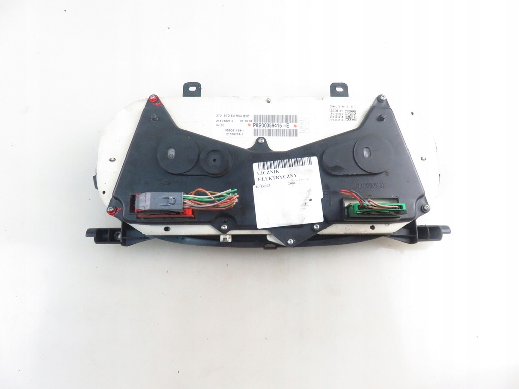 фото №6, Лічильник renault master ii fd 2.5 dci 100 - g9u 754 p8200359415e