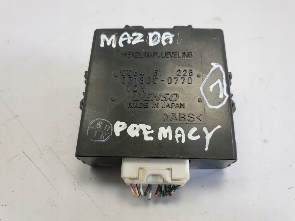 фото №1, Mazda 5 premacy ii модуль світла 031800-0770