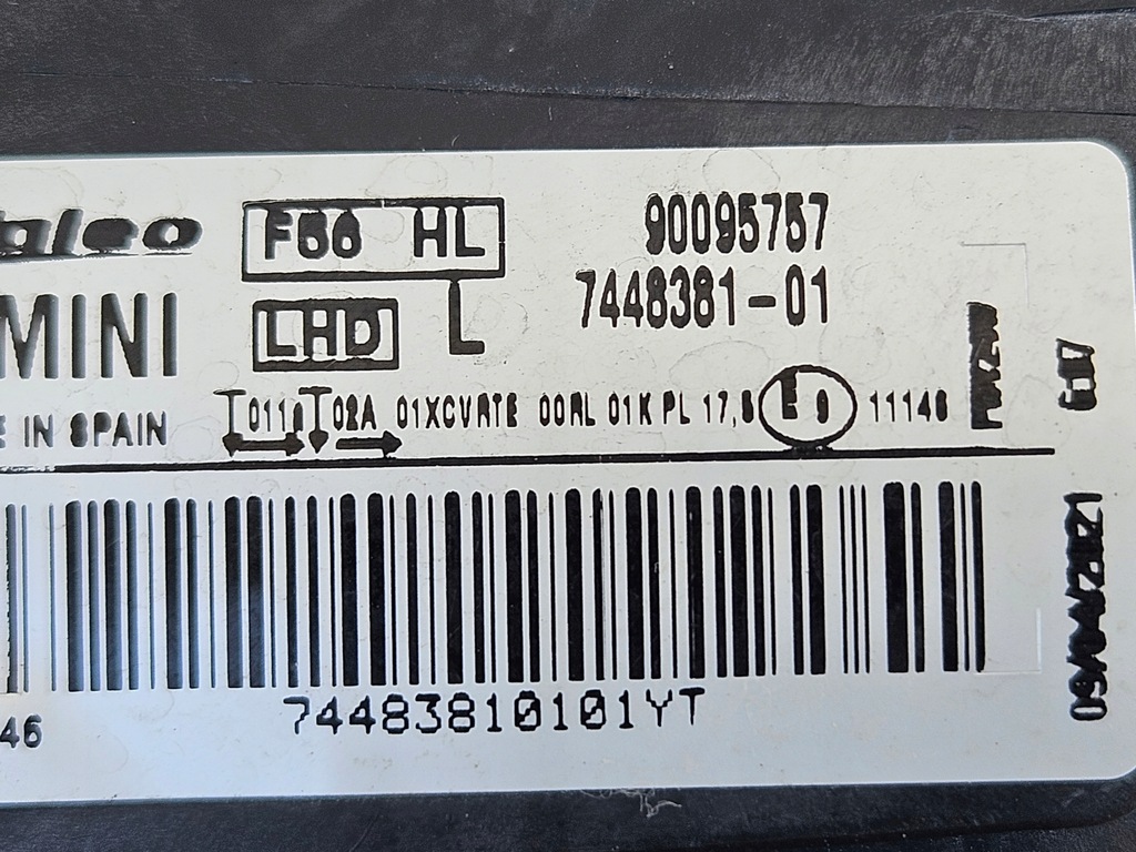 фото №10, Mini f56 f55 лампа ліва led 7448381