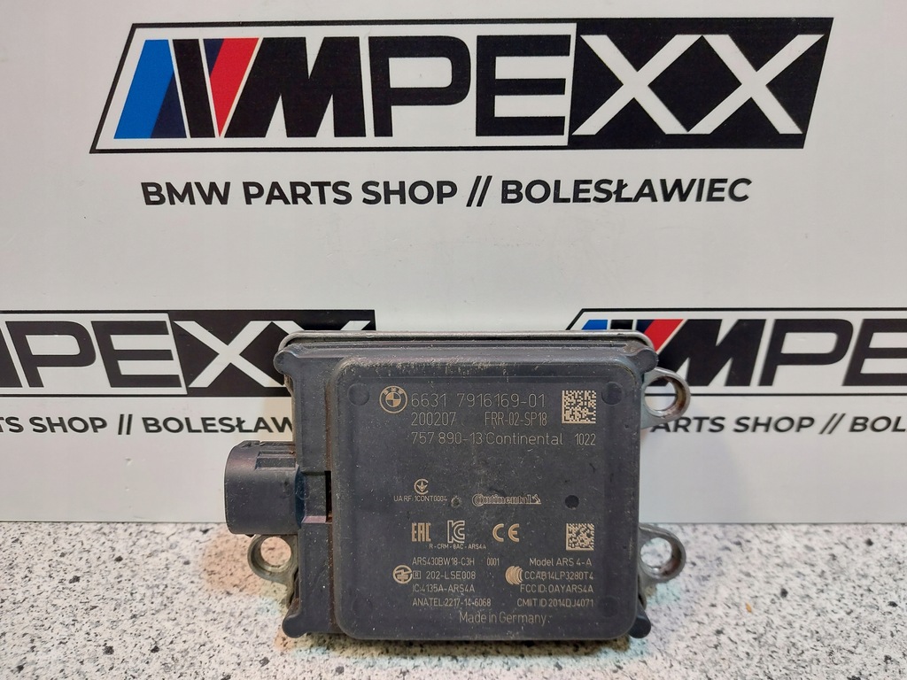 фото №1, Bmw g05 g11 g15 g20 датчик радар acc 7916169