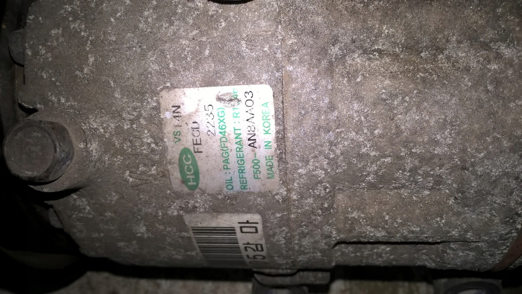 фото №6, Компрессор кондиционера hyundai i30 f500-an8aa-03