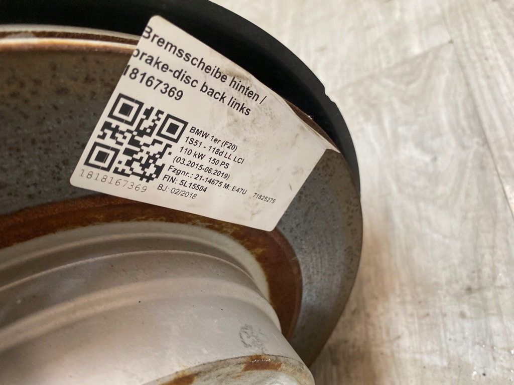 фото №7, Bmw 1 f20 поворотный кулак рычаг półośka левый задняя