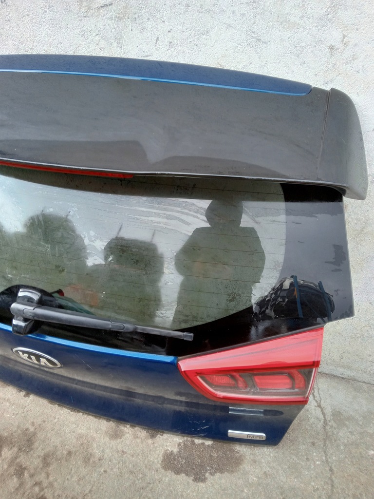 фото №14, Kia niro 16- кришка багажника задня задня багажника kom