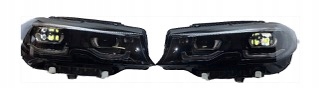 фото №1, Bmw 3 g20 g21 лампи адаптивний led black повний