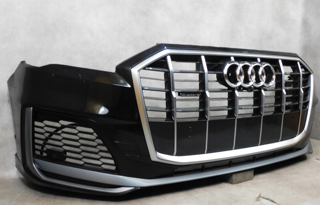 Audi q7 4m lift s line бампер перед передний kompletny Недорого