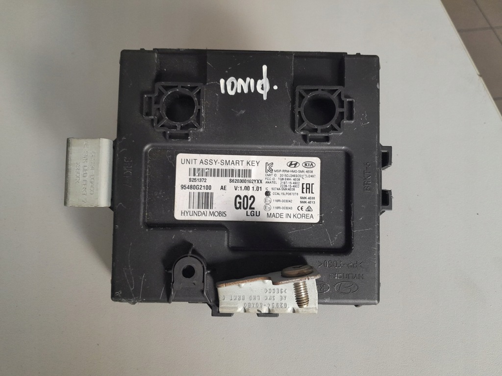фото №1, Hyundai ioniq 2016-18 модуль smart key 95480g2100