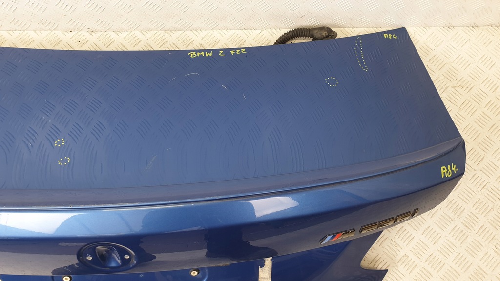 фото №5, Bmw 2 f22 f87 m-pakiet крышка багажника задняя задняя