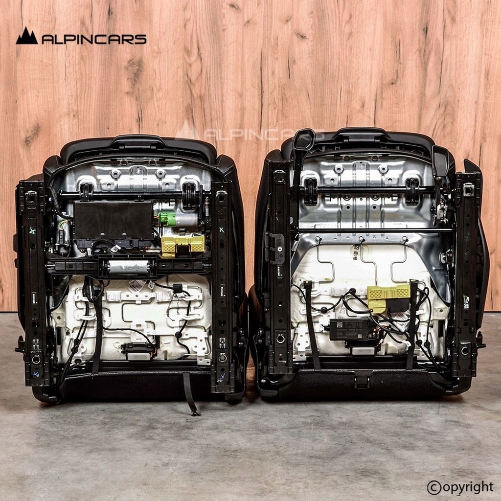 фото №6, Bmw u11 x1 обивка сиденья середина кожа rhd