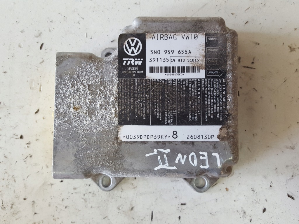 фото №1, Seat leon 2 ii 04-08r датчик подушек подушка безопасности