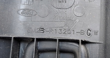 фото №2, Ford s-max mk2 молдинг накладка порог левая