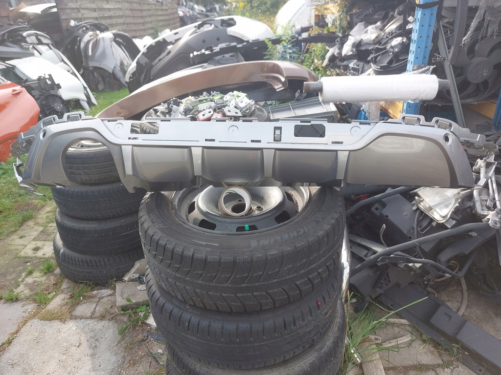 фото №1, Спойлер накладка бампера задня renault megane iv gt