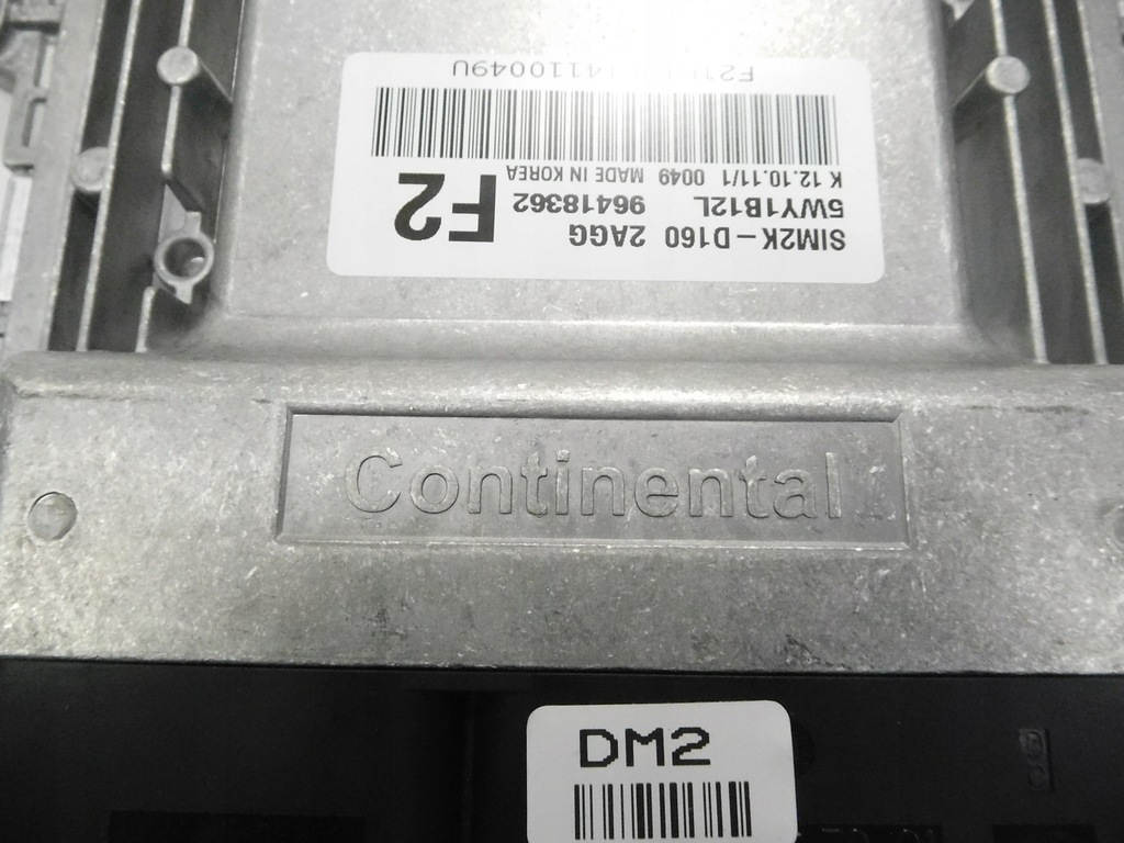 фото №6, Блок управления двигателя chevrolet epica оригинальный номер 96418362