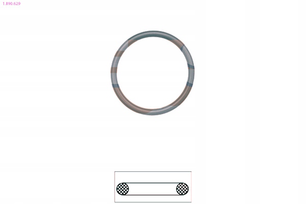 фото №1, Eps 1.890.629 прокладка, термостат