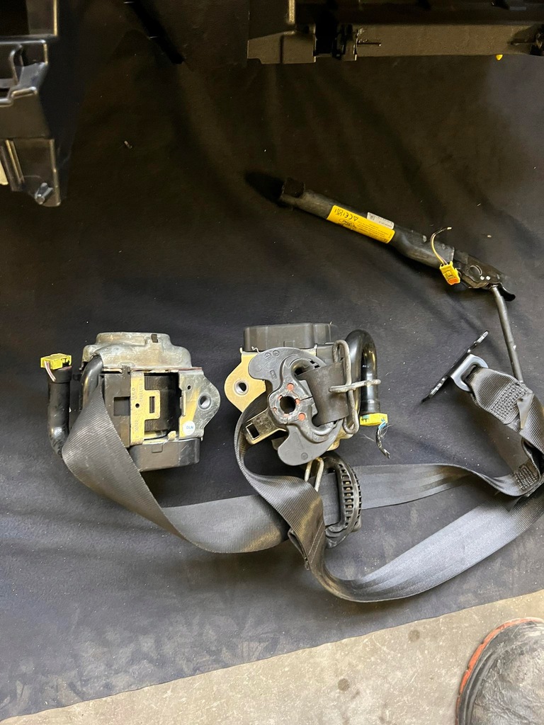 фото №6, Ford puma ii mk2 панель приладів консоль подушка безпеки ремені оригінал ідеальний стан демонтаж