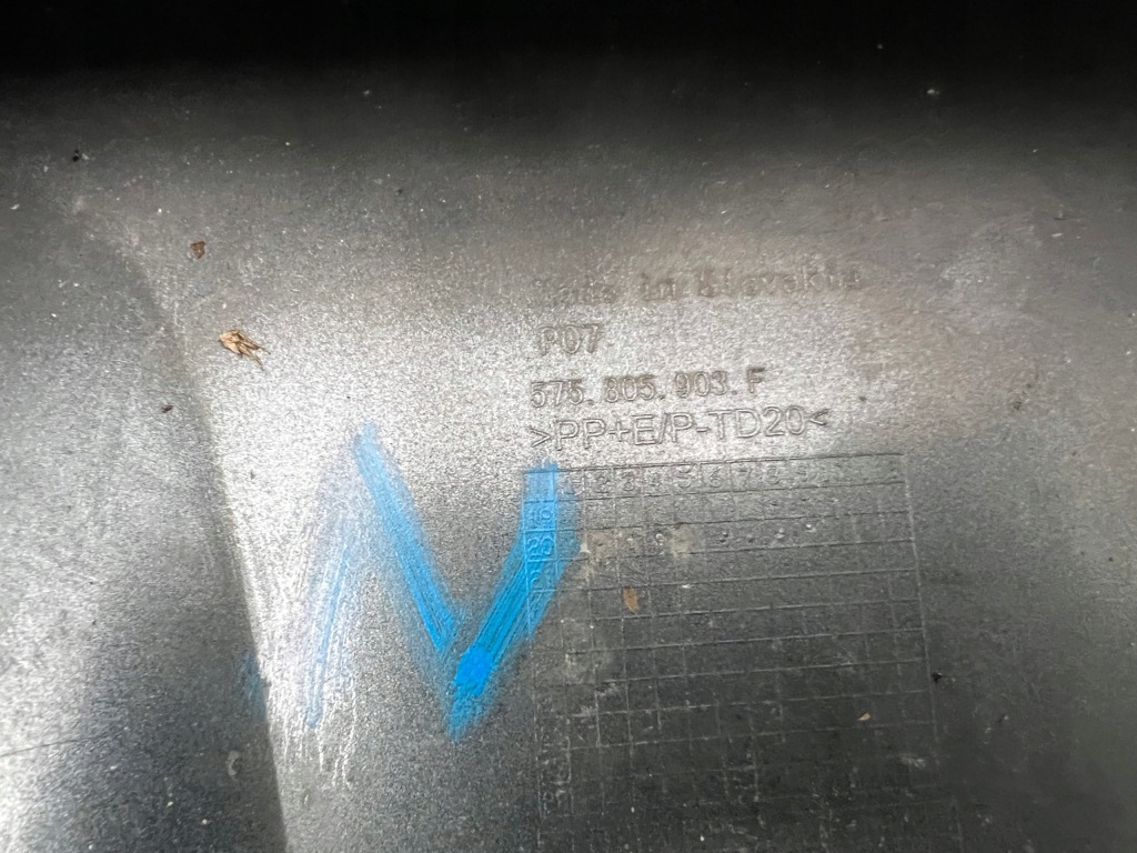 фото №9, Cupra ateca 575 lift накладка спойлер бампера передний перед n 21-