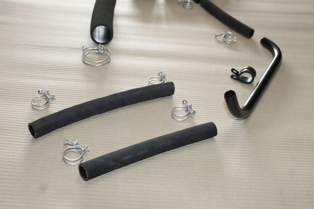 фото №10, Труби i шланги системи охолодження fso warszawa gaz pobieda m20– pełen комплект