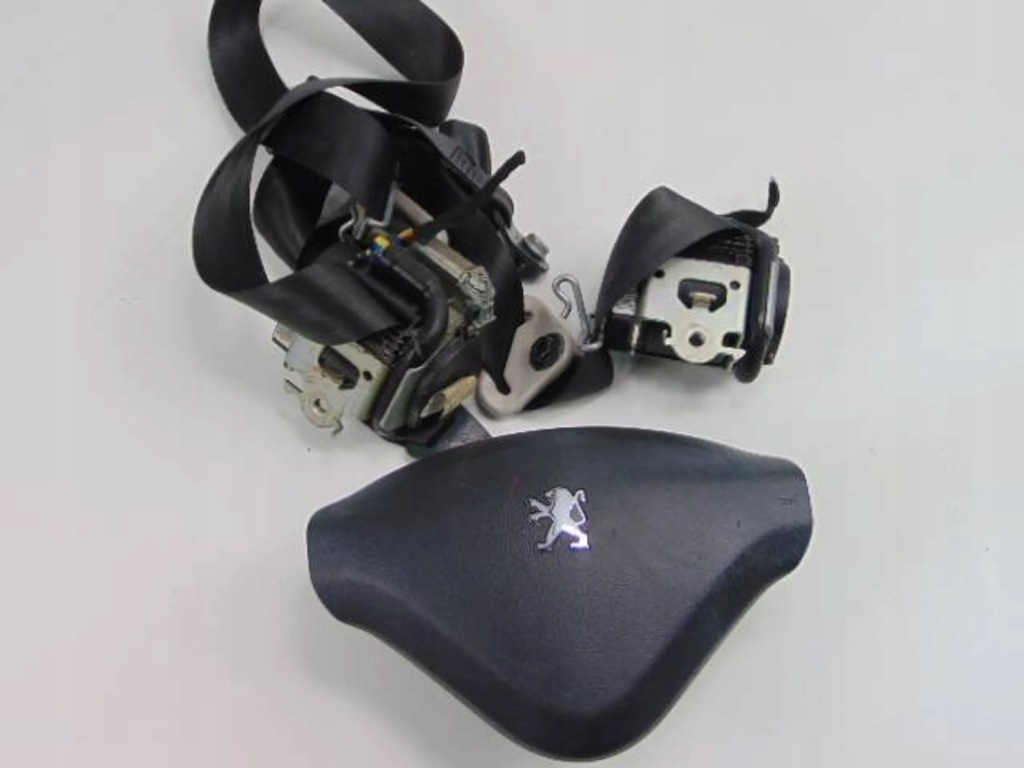 фото №1, Подушка водителя + 2 ремни peugeot 207 lift