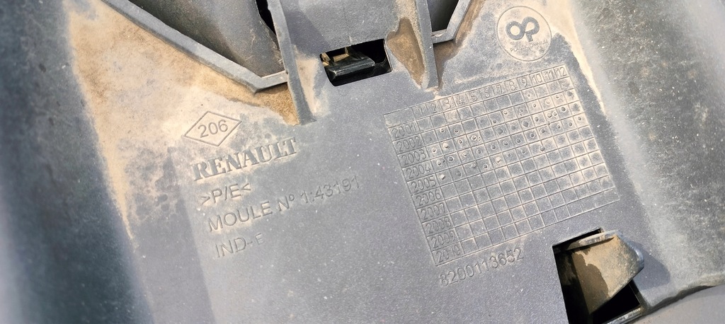 фото №8, Renault megane ii 02-05 бампер перед передний kpl