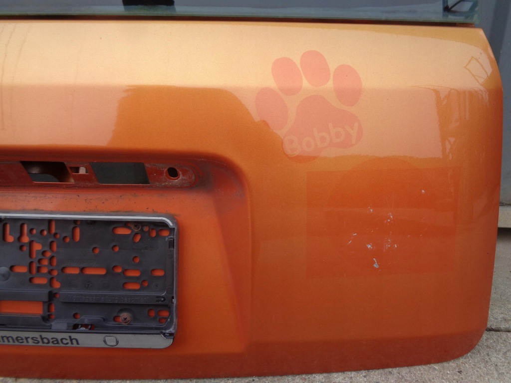 фото №9, Крышка багажника задняя с стекло fiat panda 2 ii 2009r. kod 505