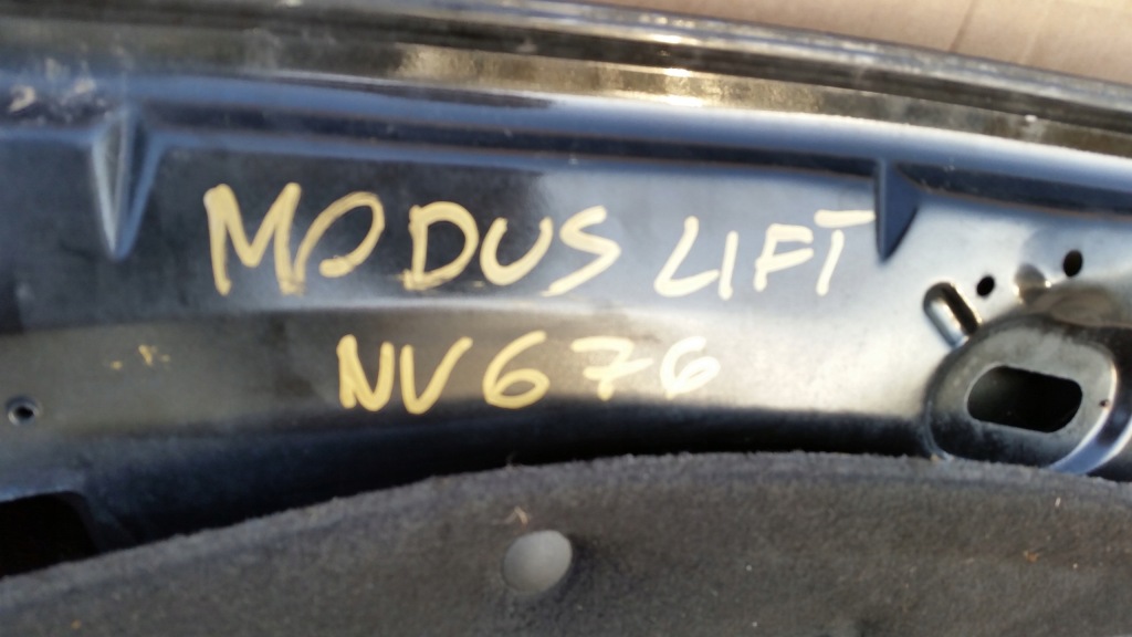 фото №7, Renault modus lift 07- капот перед передня oryg