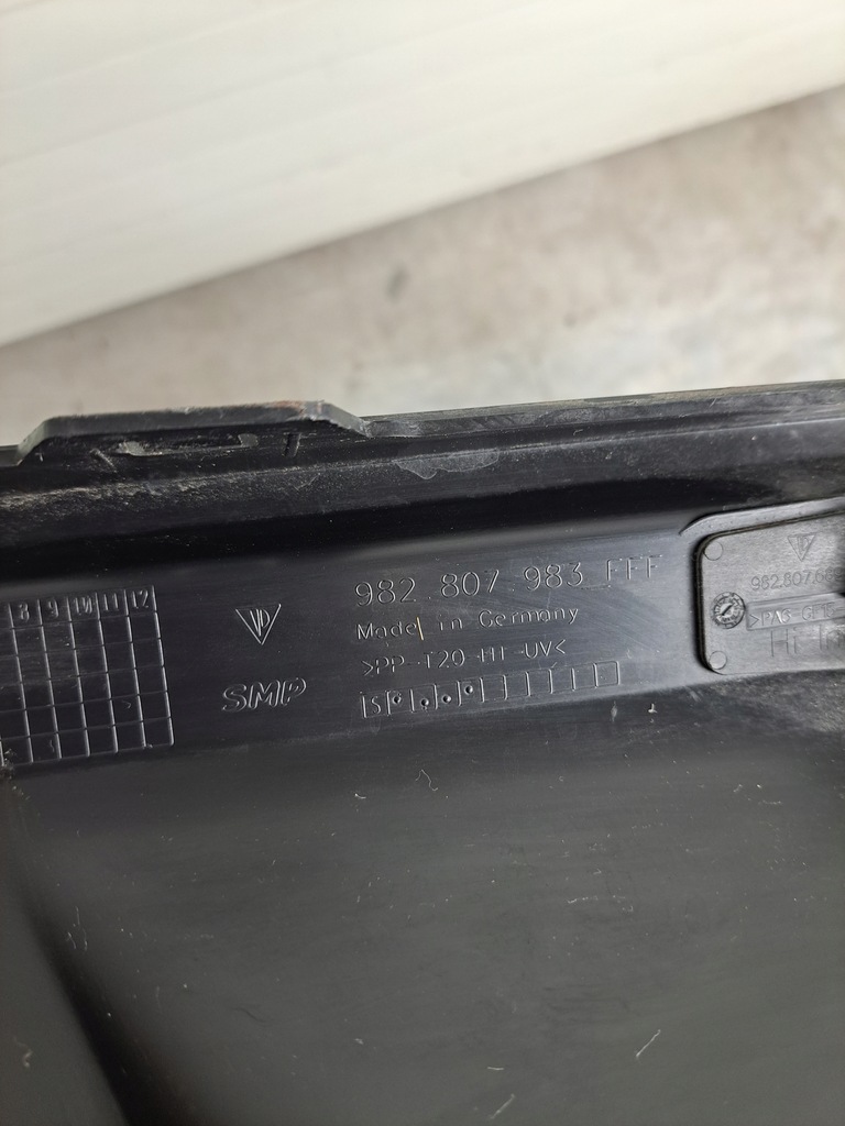 фото №9, Porsche boxster 982 диффузор накладка бампера pdc