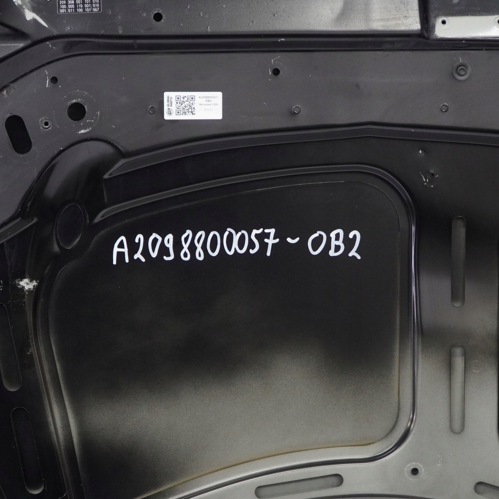 Mercedes clk w209 капот кришка двигуна obsidian чорний  чорний металік - 197 Київ