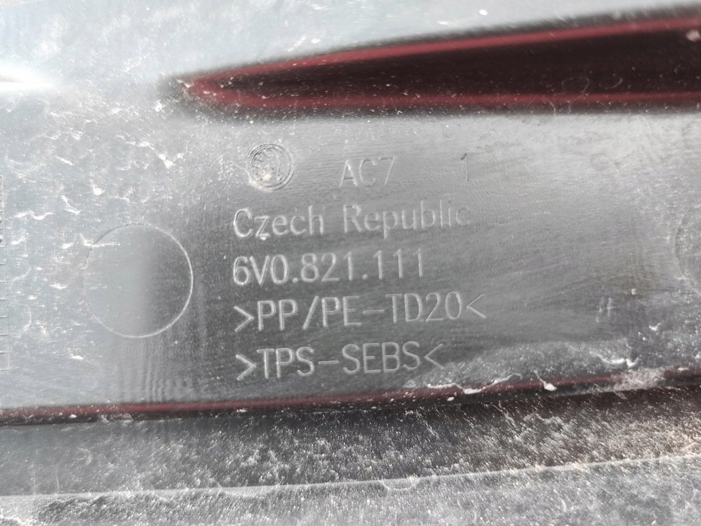 фото №7, Защита крыла левая skoda fabia iii 3 6v0821111