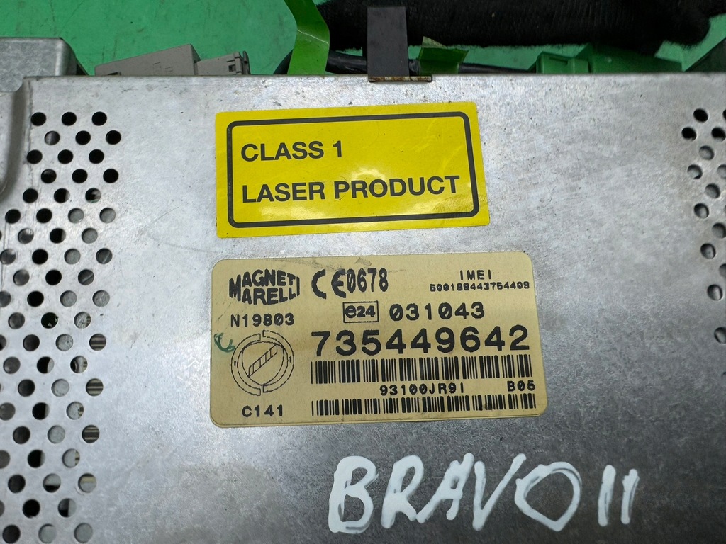 фото №9, Радио заводской навигация дисплей 2 din 735449642 fiat bravo ii 07-
