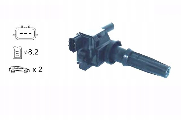 фото №1, Janmor котушка запалювання hyundai kia