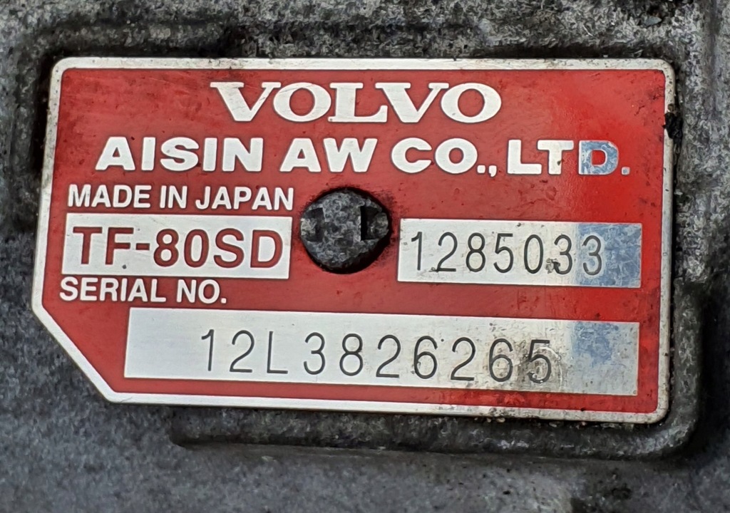 фото №8, Коробка передач передач 31312609 автоматическая коробка передач volvo v60 i 2.4 d