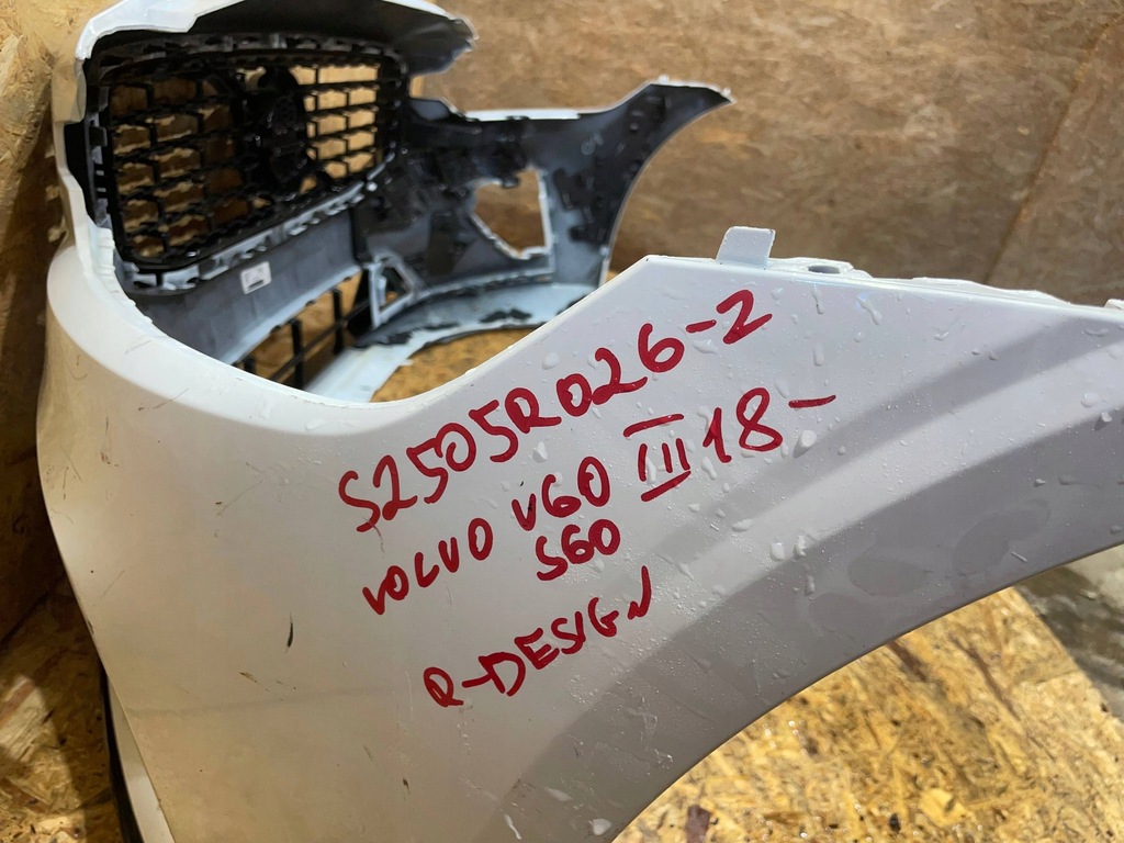 фото №12, Volvo v60 v-60 ii 2 s60 s-60 iii 3 18- r-design бампер перед передний