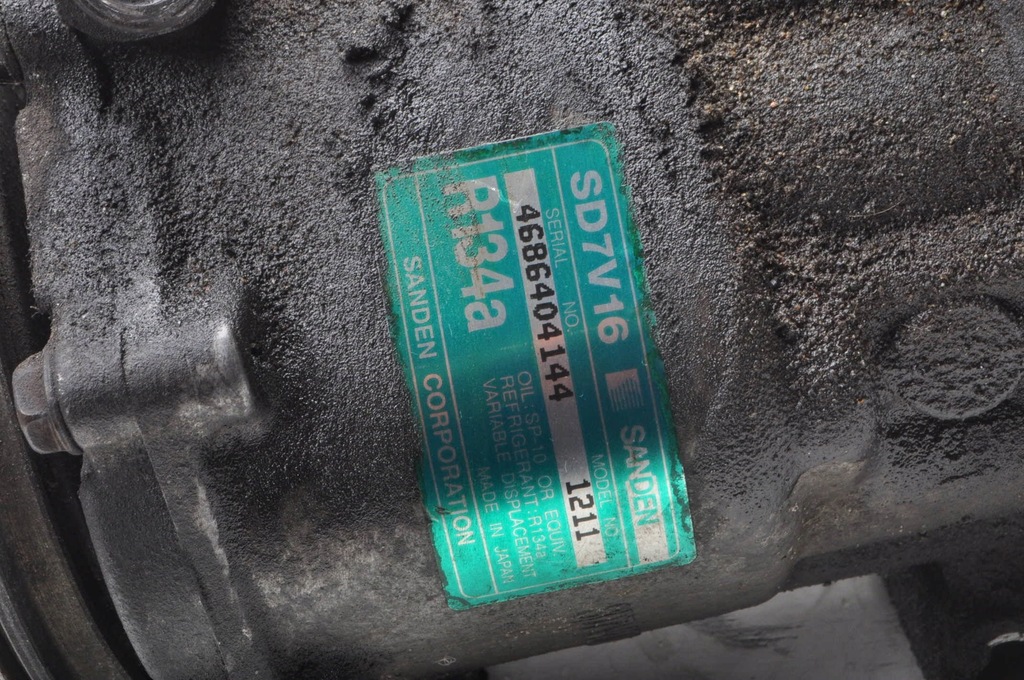 фото №7, Citroen c5 i 2.0 hdi компрессор кондиционера r134a sd7v16