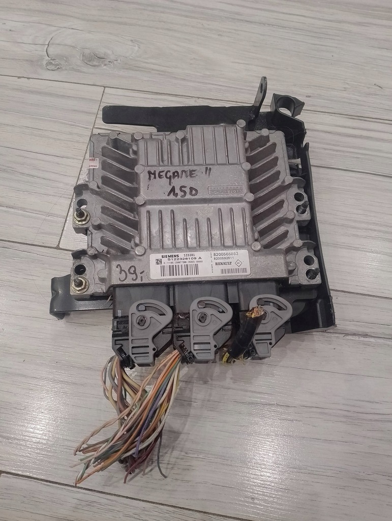 фото №1, Бортовий комп'ютер блок керування renault megane ii 1.5d 8200565863 s122326109a