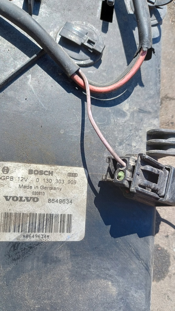 фото №7, Вентилятор радіатора volvo s60 2.4d5 02r