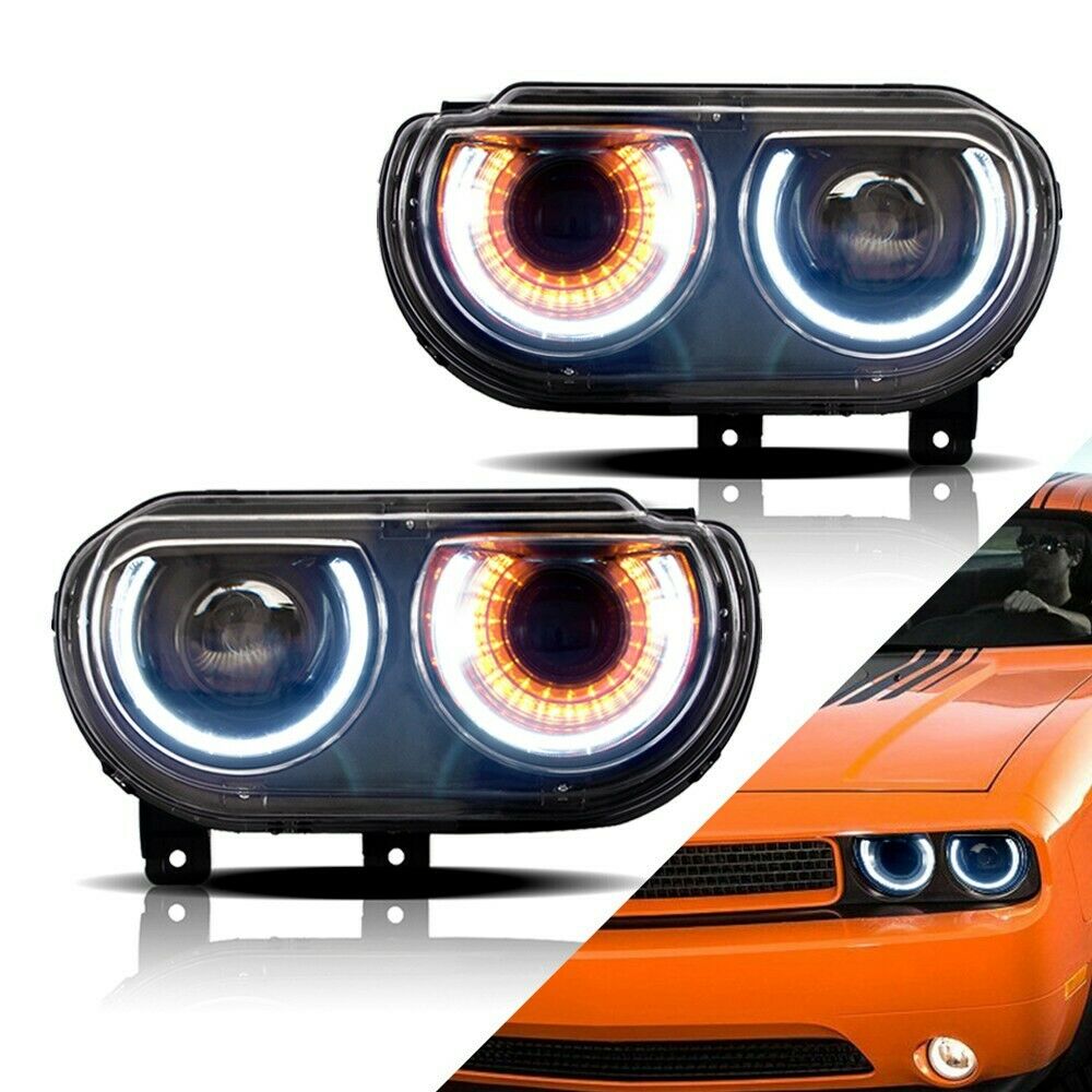 фото №9, Лампы перед do dodge challenger 2008-2014 nowe