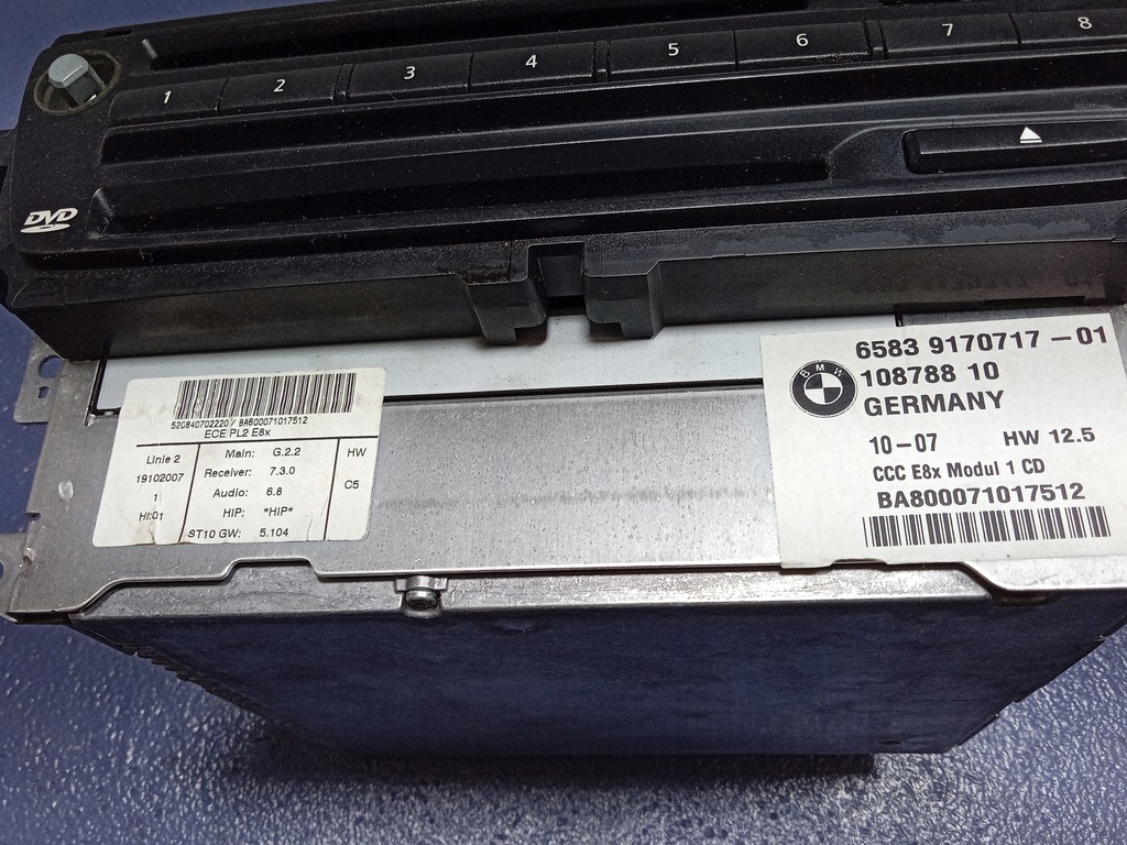 фото №9, Bmw 1 e87 считыватель navi навигации 108788