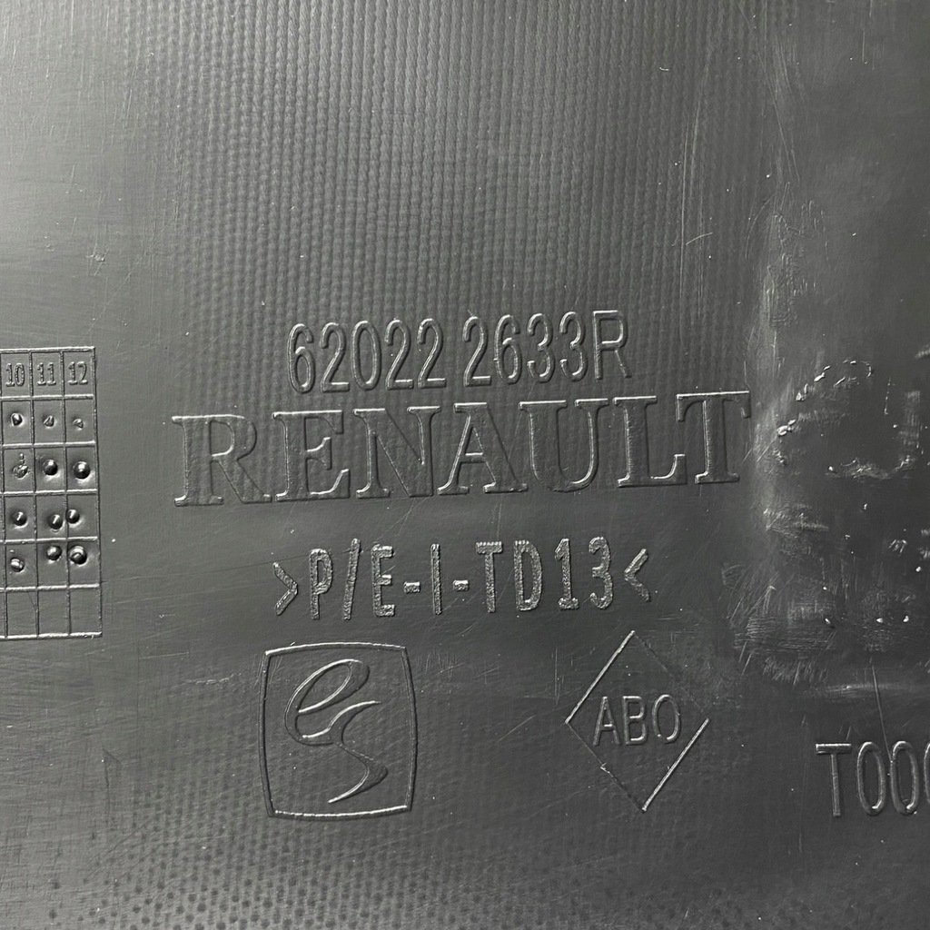 фото №12, Новий оригінальний номер бампер перед dacia dokker lodgy lift 16- 620222966r