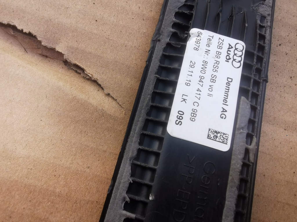 фото №9, Молдинг накладка поріг led audi rs5 8w lift 2021