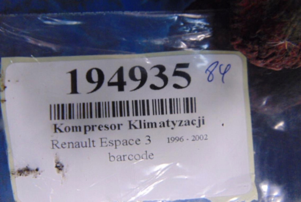фото №5, Renault espace iii 2.0 16v компрессор кондиционера sd7h15