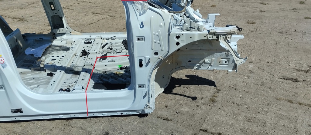 фото №6, Четверть лонжерон правая правый перед volkswagen id.4 2023r vw id4 s9r