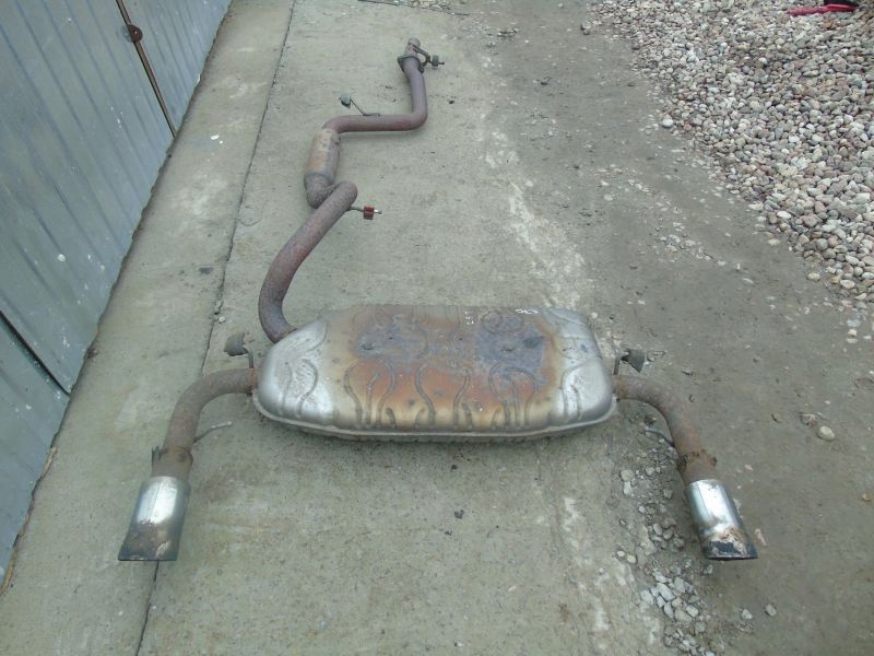 фото №1, Volvo c70 ii 2.5 t вихлоп гасник гасник