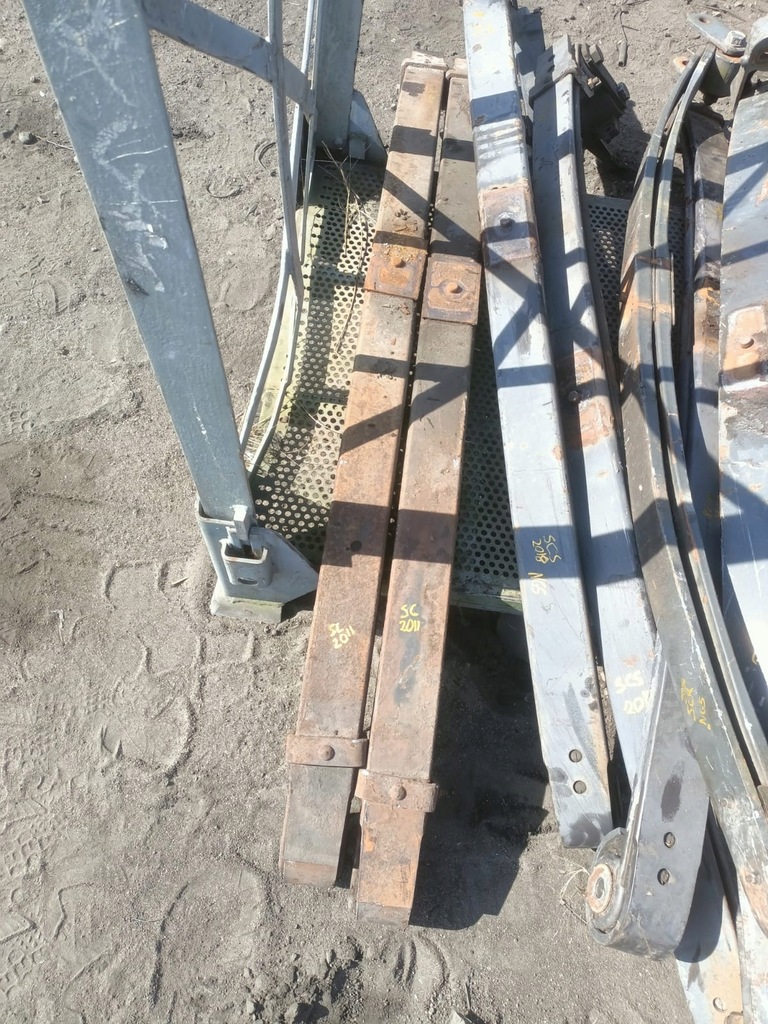 фото №1, Рессора двухлистовой scania r передний перед dwupiórowy