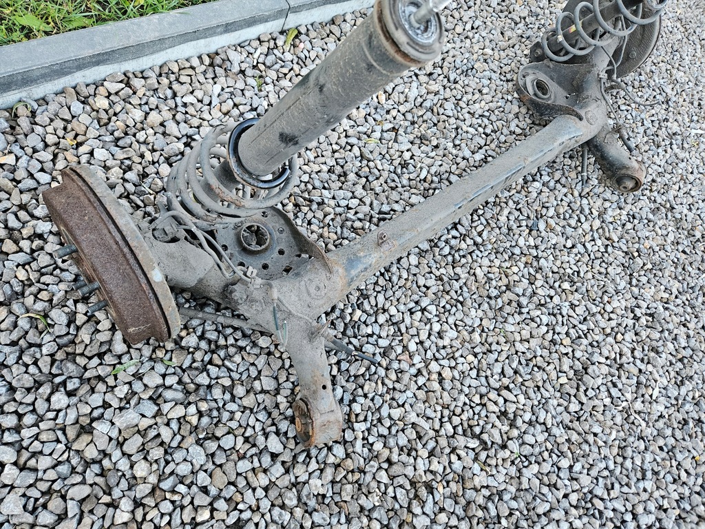 фото №5, Toyota verso s балка задняя oś