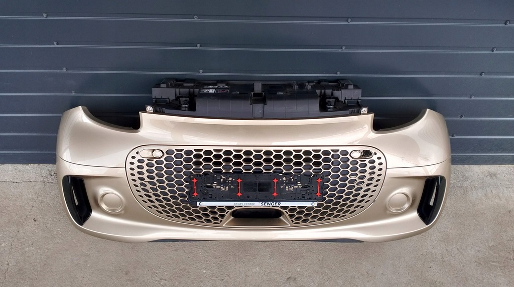 фото №8, Smart fortwo eq lift a453 бампер перед передній kompletny