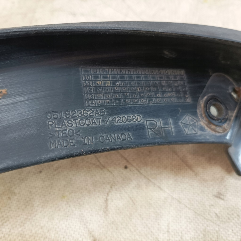 фото №13, Dodge ram 09- брызговик левый правый перед задняя usa