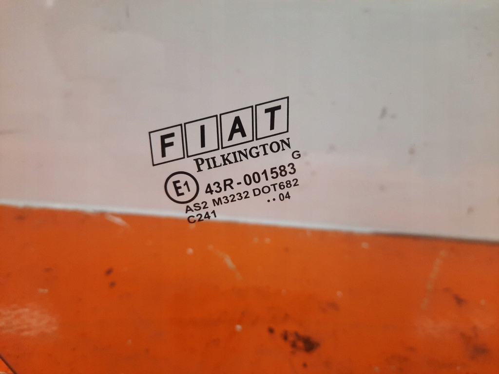 фото №6, Fiat panda ii 03-11 стекло дверь перед правая 43r-001583