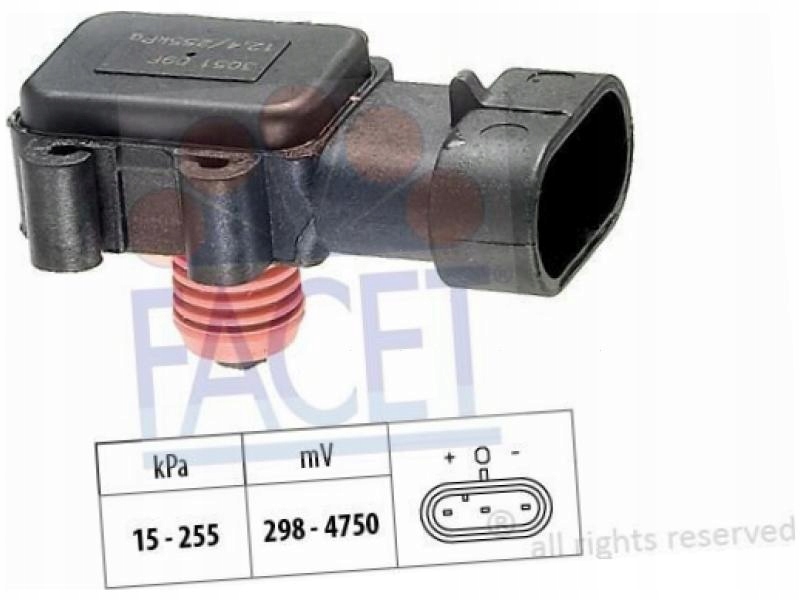 фото №2, Датчик тиску колектор renault avantime 2.0 vel satis 2.0