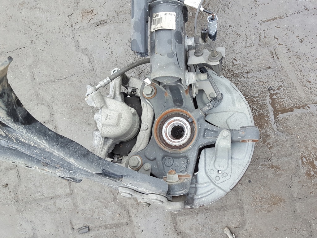 фото №5, Opel astra vi l 21r- 1.5 d амортизатор поворотний кулак права перед