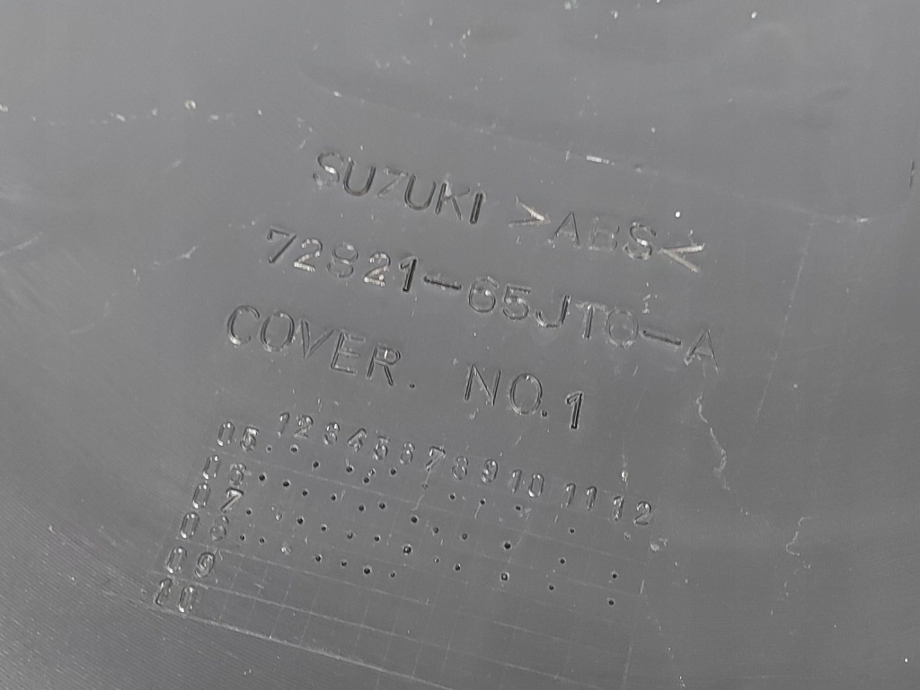 Купити Grand vitara 2 09r накладка колеса запасного 72821-65jt0-a